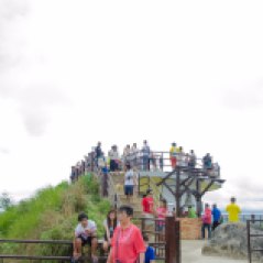The Viewing Deck Area with Foreign and Local Tourists